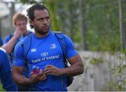 21 August 2015; Leinster's Isa Nacewa arrives ahead of the game. Pre-Season Friendly, Ulster v Leinster, Kingspan Stadium, Ravenhill Park, Belfast. Picture credit: Ramsey Cardy / SPORTSFILE