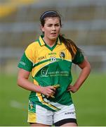 29 August 2015; Emma Guckian, Leitrim, dejected after the game. TG4 Ladies Football All-Ireland Intermediate Championship, Semi-Final, Leitrim v Waterford, Gaelic Grounds, Limerick. Picture credit: Piaras Ó Mídheach / SPORTSFILE