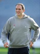 27 February 2009; Head coach Martin Johnson during the England squad Captain's Run ahead of their RBS Six Nations Championship game against Ireland on Saturday. Croke Park, Dublin. Picture credit: Brendan Moran / SPORTSFILE *** Local Caption ***