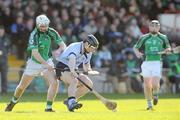 1 March 2009; David O'Callaghan, Dublin, in action against Tom Condon, Limerick. Allianz GAA National Hurling League, Division 1, Round 3, Limerick v Dublin, Gaelic Grounds, Limerick. Picture credit: Brian Lawless / SPORTSFILE