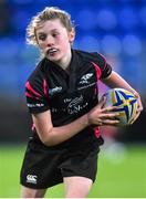 28 August 2015; Action from the half-time mini games. Bank of Ireland Half-Time Mini Games, Donnybrook Stadium, Donnybrook, Dublin. Picture credit: Ramsey Cardy / SPORTSFILE