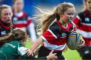 28 August 2015; Action from the half-time mini games. Bank of Ireland Half-Time Mini Games, Donnybrook Stadium, Donnybrook, Dublin. Picture credit: Ramsey Cardy / SPORTSFILE