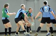 4 March 2009; Mick O'Driscoll in action against Luke Fitzgerald and Jerry Flannery, left, during Ireland squad training. UCC Mardyke Arena, Cork. Picture credit: Matt Browne / SPORTSFILE