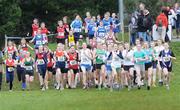 7 March 2009; A general view of the Inter girls race during the All-Ireland Schools cross country championships. Jordanstown, Co. Antrim. Picture credit: Oliver McVeigh / SPORTSFILE