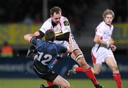 7 March 2009; Matt McCullough, Ulster, in action against Ruaridh Jackson, Glasgow Warriors. Magners League, Ulster v Glasgow Warriors, Ravenhill Park, Belfast, Co. Antrim. Photo by Sportsfile