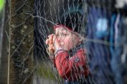 8 March 2009; A young supporter watches the match. Allianz GAA National Football League, Division 1, Round 3, Mayo v Westmeath, Fr. O'Hara Memorial Park, Charlestown, Co. Mayo. Picture credit: Ray Ryan / SPORTSFILE