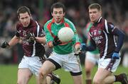 8 March 2009; Kevin McLoughlin, Mayo, in action against Conor Lynam and Paul Bannon, Westmeath. Allianz GAA National Football League, Division 1, Round 3, Mayo v Westmeath, Fr. O'Hara Memorial Park, Charlestown, Co. Mayo. Picture credit: Ray Ryan / SPORTSFILE