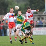 8 March 2009; Joe Diver, Derry, in action against Michael Quirke, Kerry. Allianz GAA National Football League, Division 1, Round 3, Derry v Kerry, Sean De Bruin Park, Bellaghy, Co. Derry. Picture credit: Oliver McVeigh / SPORTSFILE
