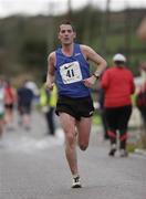 8 March 2009; Ryan Montgomery, AAI Regional Development Officer for South Dublin, Wicklow, Wexford, in action during the Ballycotton 10 mile Road Race. Ballycotton, Co. Cork. Picture credit: Tomas Greally / SPORTSFILE