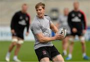 3 August 2015; Ulster's Andrew Trimble during squad training. Ulster Rugby Squad Training. Kingspan Stadium, Ravenhill Park, Belfast, Co. Antrim. Picture credit: Oliver McVeigh / SPORTSFILE