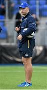 4 September 2015; Hugh Hogan, Leinster head coach. U20 Interprovincial Rugby Championship, Round 1, Leinster v Connacht. Donnybrook Stadium, Donnybrook, Dublin. Picture credit: Matt Browne / SPORTSFILE