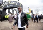 10 March 2009; Tottenham Hotspurs Pascal Chimbonda ahead of the opening day of the Cheltenham Racing Festival 2009. Cheltenham Racing Festival - Tuesday, Prestbury Park, Cheltenham, Gloucestershire, England. Picture credit: Stephen McCarthy / SPORTSFILE