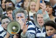 11 March 2009; Sligo Grammar School supporters cheer on their team during the game. Connacht Schools Senior Cup Final, Colaiste Iognaid v Sligo Grammar School, Sportsground, Galway. Picture credit: Ray Ryan / SPORTSFILE