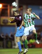 13 March 2009; Alan McNally, Drogheda United, in action against Paul Byrne, Bray Wanderers. League of Ireland Premier Division, Drogheda United v Bray Wanderers, United Park, Drogheda, Co. Louth. Photo by Sportsfile