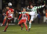 13 March 2009; Shamrock Rovers' Gary Twigg scores the first goal in the new Tallaght Stadium. League of Ireland Premier Division, Shamrock Rovers v Sligo Rovers, Tallaght Stadium, Tallaght, Dublin. Picture credit: Matt Browne / SPORTSFILE