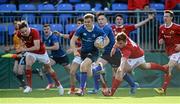 5 September 2015; Michael Silvester, Leinster, in action against Munster. Schools Interprovincial Rugby Championship Round 1, Leinster v Munster. Donnybrook Stadium, Donnybrook, Dublin. Picture credit: Sam Barnes / SPORTSFILE