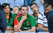 5 September 2015; Mayo supporters dejected after the game. GAA Football All-Ireland Senior Championship Semi-Final Replay, Dublin v Mayo. Croke Park, Dublin. Picture credit: Ray Ryan / SPORTSFILE