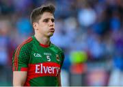 5 September 2015; Mayo's Lee Keegan dejected after the game. GAA Football All-Ireland Senior Championship Semi-Final Replay, Dublin v Mayo. Croke Park, Dublin. Picture credit: Piaras Ó Mídheach / SPORTSFILE