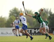 14 March 2009; Keith Raymond, Connacht, in action against Henry Shefflin, Leinster. M Donnelly Interprovincial Hurling Final presented by Etihad Airways, Leinster v Connacht, Ghantoot Racing and Polo Club, Abu Dhabi, United Arab Emirates. Picture credit: Ray McManus / SPORTSFILE