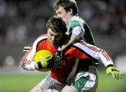 14 March 2009; Ryan Henderson, Armagh, in action against Peter Sherry, Fermanagh. Allianz GAA National Football League, Division 2, Round 4, Fermanagh v Armagh, Brewster Park, Enniskillen, Co. Fermanagh. Picture credit: Oliver McVeigh / SPORTSFILE *** Local Caption ***