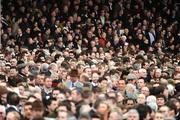 13 March 2009; A general view of the crowd ahead of the totesport Cheltenham Gold Cup Steeple Chase. Cheltenham Racing Festival, Prestbury Park, Cheltenham, Gloucestershire, England. Picture credit: Stephen McCarthy / SPORTSFILE