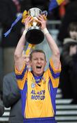 17 March 2009; Portumna captain Ollie Canning lifts the cup. AIB All-Ireland Senior Club Hurling Championship Final, Portumna, Co. Galway, v De La Salle, Waterford, Croke Park, Dublin. Picture credit: Ray McManus / SPORTSFILE