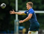 7 September 2015; Leinster's Josh van der Flier in action during squad training. Leinster Rugby Squad Training, Rosemount, UCD, Belfield, Dublin. Picture credit: Brendan Moran / SPORTSFILE