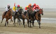 10 September 2015; Putin, front, with Billy Lee up, on their way to winning The Download The At The Races App On IPhone Or Android Handicap. Laytown Races, Laytown, Co. Meath. Picture credit: Cody Glenn / SPORTSFILE