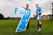 11 September 2015; Ray Cosgrove and Mark Vaughan, in attendance at the FBD7s Senior All Ireland Football 7s at Kilmacud Crokes, Stillorgan, Co. Dublin. Picture credit: David Maher / SPORTSFILE