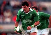 11 November 2000; Shane Horgan of Ireland during the International Rugby friendly match between Ireland and Japan at Lansdowne Road in Dublin. Photo by Ray Lohan/Sportsfile