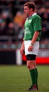 11 November 2000; Tyrone Howe of Ireland during the International Rugby friendly match between Ireland and Japan at Lansdowne Road in Dublin. Photo by Ray Lohan/Sportsfile