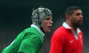 11 November 2000; Simon Easterby of Ireland during the International Rugby friendly match between Ireland and Japan at Lansdowne Road in Dublin. Photo by Ray Lohan/Sportsfile