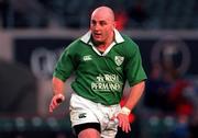 11 November 2000; Keith Wood of Ireland during the International Rugby friendly match between Ireland and Japan at Lansdowne Road in Dublin. Photo by Ray Lohan/Sportsfile