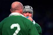 11 November 2000; Anthony Foley of Ireland during the International Rugby friendly match between Ireland and Japan at Lansdowne Road in Dublin. Photo by Ray Lohan/Sportsfile