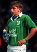 11 November 2000; Tyrone Howe of Ireland during the International Rugby friendly match between Ireland and Japan at Lansdowne Road in Dublin. Photo by Ray Lohan/Sportsfile