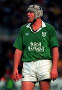 11 November 2000; Anthony Foley of Ireland during the International Rugby friendly match between Ireland and Japan at Lansdowne Road in Dublin. Photo by Ray Lohan/Sportsfile