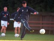 13 November 2000; Jason Gavin during Republic of Ireland Soccer training at Frank Cooke Park, Glasnevin in Dublin. Photo by David Maher/Sportsfile