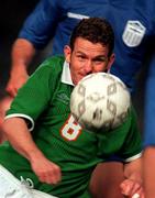 26 April 2000; Mark Kinsella of Republic of Ireland during the International Friendly match between Republic of Ireland and Greece at Lansdowne Road in Dublin. Photo by David Maher/Sportsfile