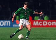26 April 2000; Kenny Cunningham of Republic of Ireland during the International Friendly match between Republic of Ireland and Greece at Lansdowne Road in Dublin. Photo by David Maher/Sportsfile