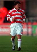 11 November 2000; Michinori Oda of Japan during the International Rugby friendly match between Ireland and Japan at Lansdowne Road in Dublin. Photo by Ray Lohan/Sportsfile