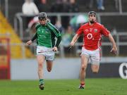 29 March 2009; Donal O'Grady, Limerick, in action against Kieran Murphy, Limerick. Allianz GAA NHL Division 1, Round 5, Cork v Limerick, Pairc Ui Chaoimh, Cork. Picture credit: Ray McManus / SPORTSFILE