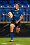 18 September 2015; Nick Peters, Leinster, on his way two to scoring his side's fourth try. U20 Interprovincial Rugby Championship, Round 3, Leinster v Ulster. Donnybrook Stadium, Donnybrook, Dublin. Picture credit: Stephen McCarthy / SPORTSFILE