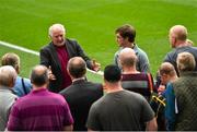 19 September 2015; Kerry great Charlie Nelligan in attendance at today's Bord Gáis Energy Legends Tour at Croke Park, where he relived some of most memorable moments from his playing career. All Bord Gáis Energy Legends Tours include a trip to the GAA Museum, which is home to many exclusive exhibits, including the official GAA Hall of Fame. For booking and ticket information about the GAA legends for this summer visit www.crokepark.ie/gaa-museum. Croke Park, Dublin. Picture credit: Ramsey Cardy / SPORTSFILE