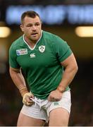 19 September 2015; Cian Healy, Ireland. 2015 Rugby World Cup, Pool D, Ireland v Canada. Millennium Stadium, Cardiff, Wales. Picture credit: Brendan Moran / SPORTSFILE