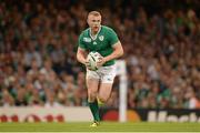 19 September 2015; Keith Earls, Ireland. 2015 Rugby World Cup, Pool D, Ireland v Canada. Millennium Stadium, Cardiff, Wales. Picture credit: Brendan Moran / SPORTSFILE