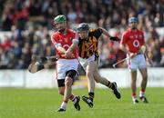 5 April 2009; Jerry O'Connor, Cork, in action against Michael Rice, Kilkenny. Allianz GAA NHL Division 1 Round 6, Kilkenny v Cork, Nowlan Park, Kilkenny. Picture credit: Ray McManus / SPORTSFILE