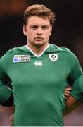 19 September 2015; Iain Henderson, Ireland. 2015 Rugby World Cup, Pool D, Ireland v Canada. Millennium Stadium, Cardiff, Wales. Picture credit: Stephen McCarthy / SPORTSFILE