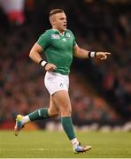 19 September 2015; Ian Madigan, Ireland. 2015 Rugby World Cup, Pool D, Ireland v Canada. Millennium Stadium, Cardiff, Wales. Picture credit: Stephen McCarthy / SPORTSFILE