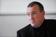 9 April 2009; Dublin manager Pat Gilroy during a press conference ahead of their Allianz GAA National Football League Division game against Westmeath on Sunday. Dublin City University, Dublin. Picture credit: Matt Browne / SPORTSFILE *** Local Caption ***