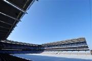 2 April 2009; A general view of new grass being germinated on the pitch at Croke Park, Dublin. Picture credit: Brendan Moran / SPORTSFILE